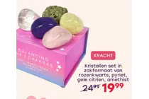 kristallen set