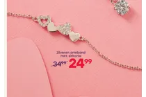 zilveren armband met zirkonia