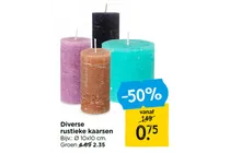 rustieke kaars