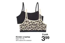 kinder croptop