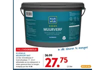 muurverf mat