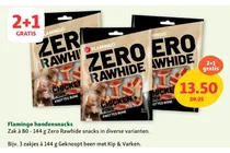 zero rawhide snacks