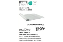 lyselva pu20 matrasonderlegger