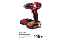18v accuboormachine