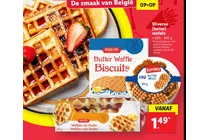 butter waffle biscuits