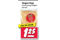 vergeer rasp gouda jong belegen