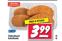viskrokant schnitzels