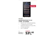 wijnklimaatkast yh 42