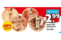 verse pizza mozzarella tomaat basilicum