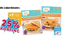4 chicken burgers