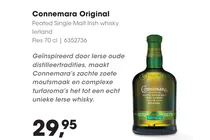 connemara original peated single malt irish whisky