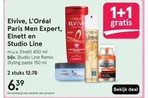 elvive color vive shampoo elnett satin hairspray studio line remix styling paste l oreal men expert hydra energetic
