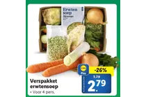 verspakket erwtensoep