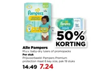 pampers aqua luiers