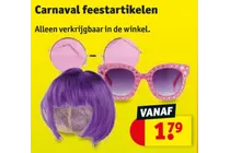 carnaval feest artikelen