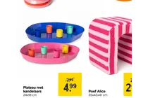 plateau met kandelaars
