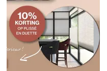 plisse en duette gordijnen