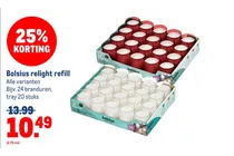bolsius relight refill
