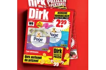 page toiletpapier compleet schoon