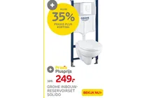 grohe inbouw reservoirset solido