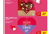 milka with love pralines