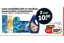 lenor wasmiddel wasverzachter en geurbooster