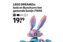 lego dreamzzz izzie en bunchurro het gamende konijn