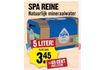 spa reine natuurlijk mineraalwater