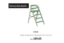 klapp kinderstoel
