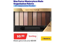 masterpiece nude oogschaduw palette