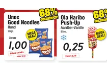 push up aardbei vanille