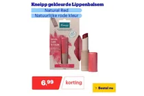 gekleurde lippenbalsem