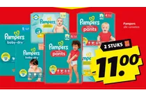 pampers baby dry luiers en pampers baby dry pants