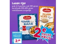 lassie zilver vlies rijst