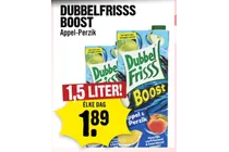 dubbelfrisss boost appel perzik