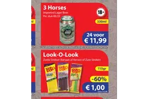 3 horses imported lager beer