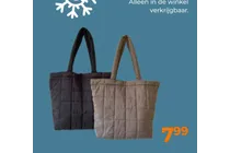 quilted tote bag