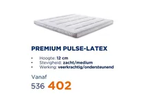 premium pulse latex matras