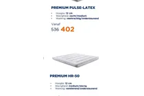 premium pulse latex matras