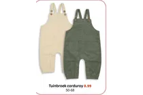 tuinbroek corduroy