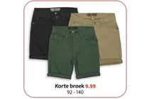 korte broek