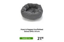knuffelbed donut