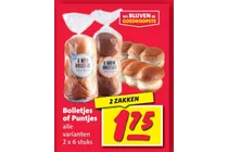 bolletjes of puntjes