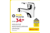 aquavive wastafelkraan grande