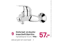 bad en douchekraan swift start eco