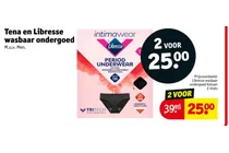 libresse wasbaar ondergoed katoen