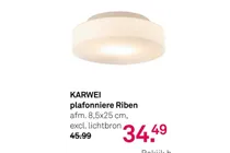 plafonniere riben