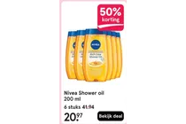 nivea rich care shower oil