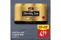 6 pack hertog jan natuurzuiver bier