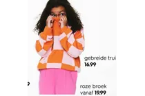 roze broek